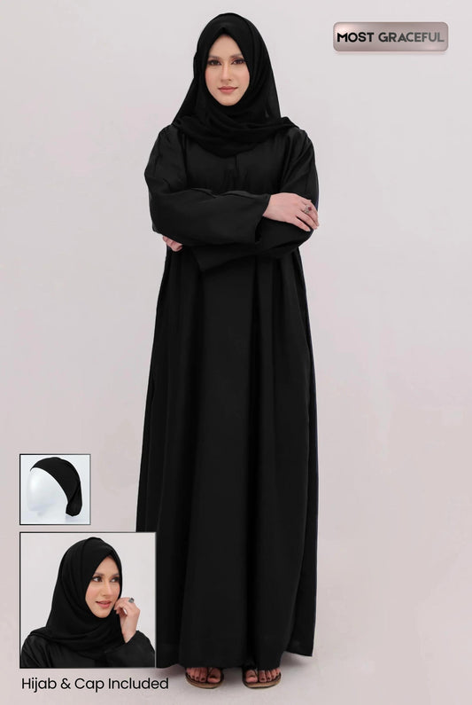 CLOSED ABAYA BLACK