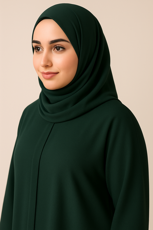 Abaya - Bottle Green
