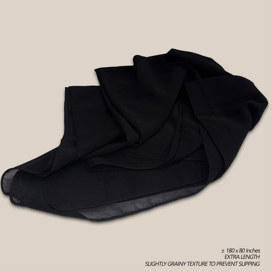 Georgette - Premium Black