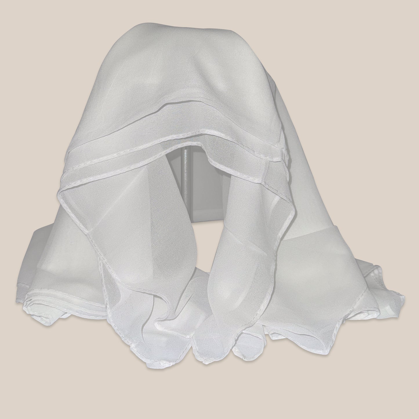 Kaftan - Off White with Hijab
