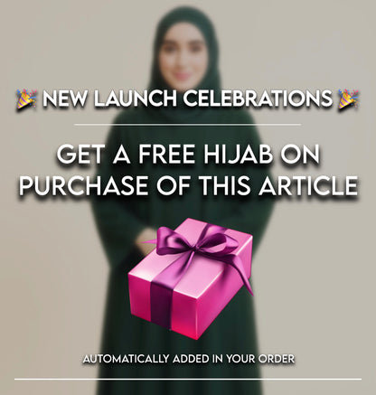 Kaftan - Bottle Green (Free Hijab 🎁)