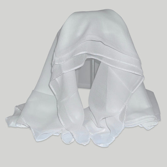 Georgette - White