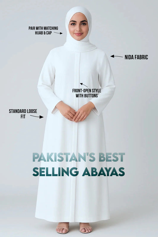Abaya - White