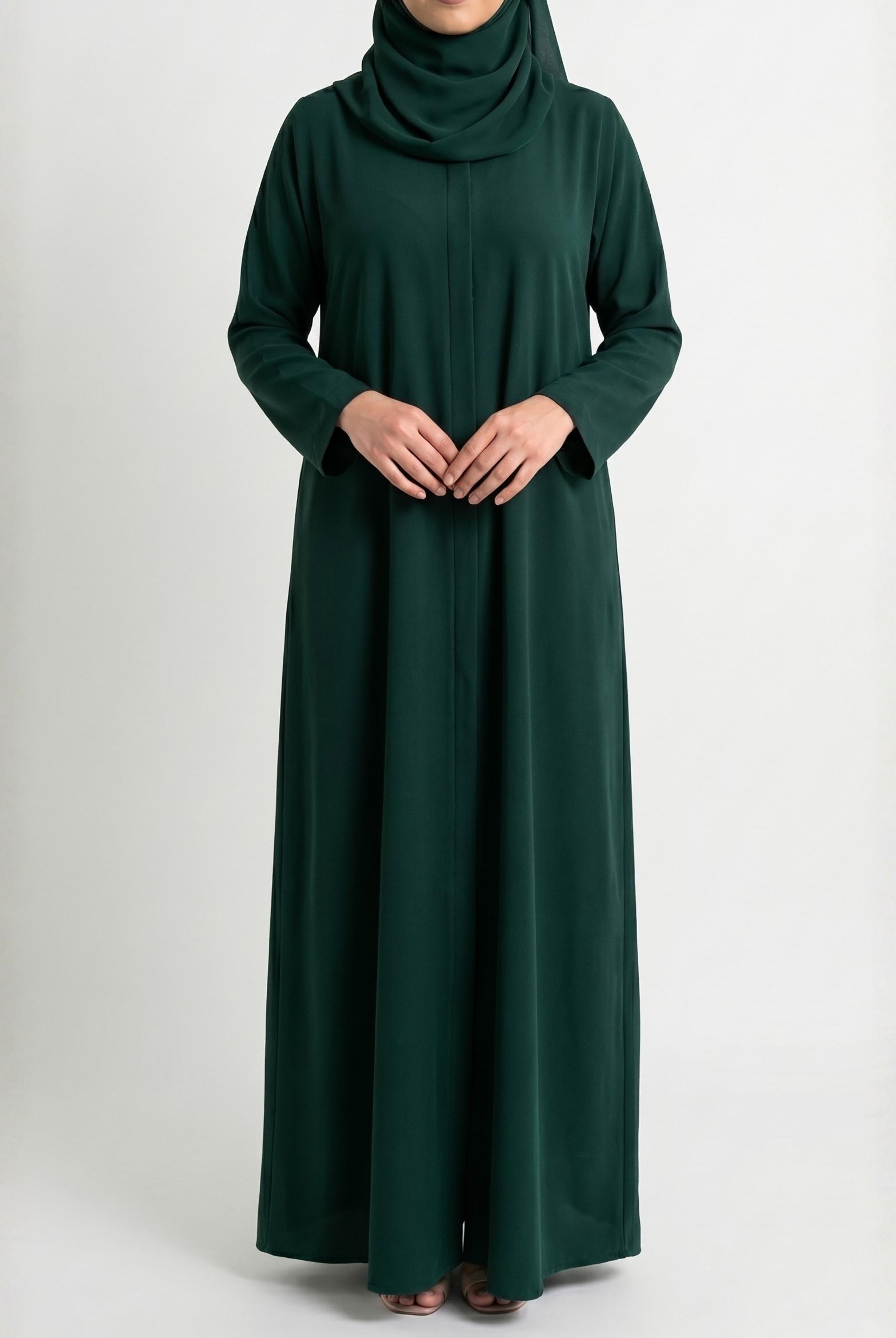 Abaya - Bottle Green