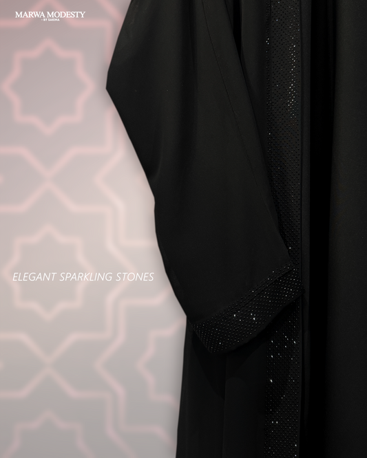 Double Abaya - Black Inner