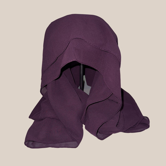 purple hijab